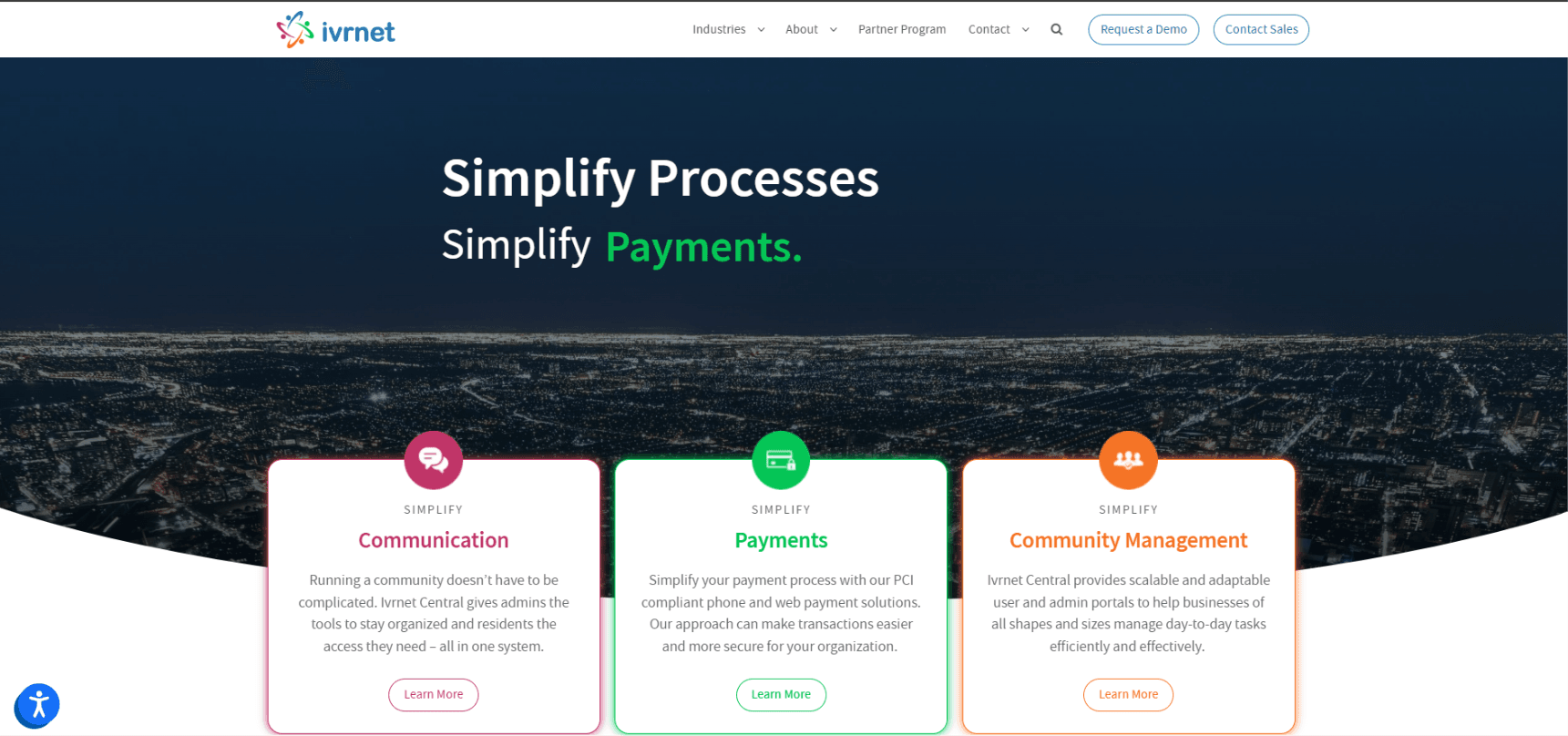 Ivrnet homepage